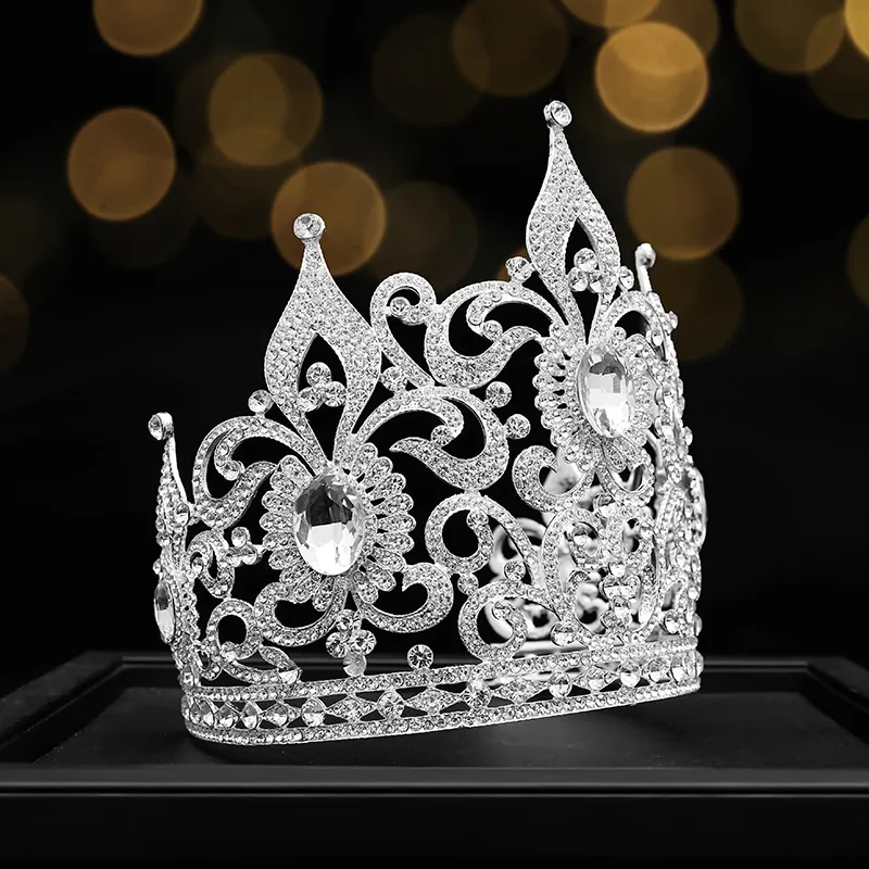 (พร้อมส่งจากไทย) มงกุฏ 102 สีเงิน มงกุฎนางงาม มงกุฎเพชร มงกุฎประกวด สินค้าพร้อมส่ง ไม่ต้องรอนาน งานพรีเมี่ยม