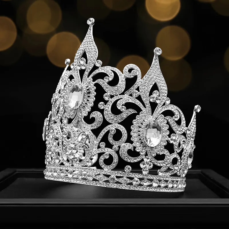 (พร้อมส่งจากไทย) มงกุฏ 102 สีเงิน มงกุฎนางงาม มงกุฎเพชร มงกุฎประกวด สินค้าพร้อมส่ง ไม่ต้องรอนาน งานพรีเมี่ยม