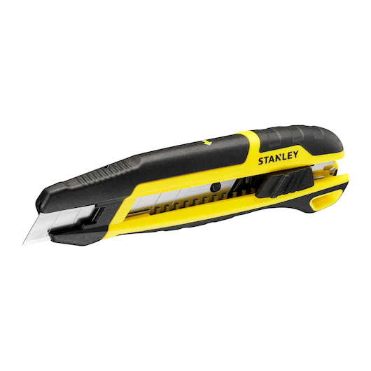 มีดคัตเตอร์18มม. STHT10501-8 STANLEY หักใบด้วยมือเดียว