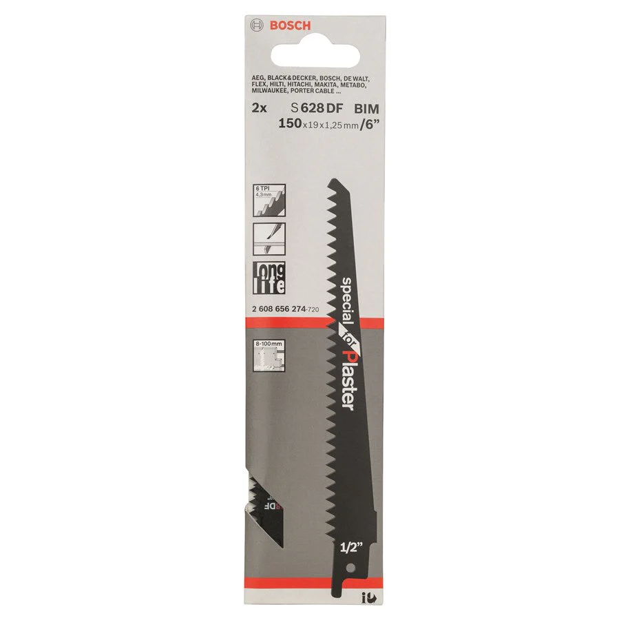 ใบเซเบอร์ S628DF BOSCH 2608656274