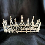 (พร้อมส่ง) เทียร่า 295 สีเงิน มงกุฎนางงาม มงกุฎเจ้าหญิง งานสวย ปราณีต QCเพชรทุกเม็ด สินค้าพร้อมส่งจากไทย