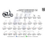 ชุดสี Scoopy-i ปี 2012 แท้ ศูนย์ ชุด 21 ชิ้น