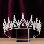 (พร้อมส่ง) เทียร่า 314 มงกุฎนางงาม มงกุฎเจ้าสาว งานสวย ปราณีต QCเพชรทุกเม็ด สินค้าพร้อมส่งจากไทย