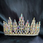 (พร้อมส่ง) เทียร่า 320 สีรุ้ง มงกุฎนางงาม มงกุฎเจ้าหญิง งานสวย ปราณีต QCเพชรทุกเม็ด สินค้าพร้อมส่งจากไทย