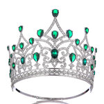 (พร้อมส่ง) มงกุฏ 090 สีเขียว มงกุฎนางงาม มงกุฎเพชร มงกุฎประกวด สินค้าพร้อมส่ง ไม่ต้องรอนาน งานพรีเมี่ยม