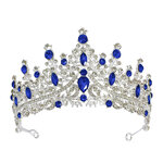 (พร้อมส่ง) เทียร่า 273 สีน้ำเงิน-เงิน