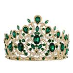 (พร้อมส่งจากไทย) มงกุฏ 105 สีเขียว มงกุฎนางงาม มงกุฎเพชร มงกุฎประกวด สินค้าพร้อมส่ง ไม่ต้องรอนาน งานพรีเมี่ยม