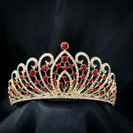 (พร้อมส่ง) เทียร่า 246 สีแดง มงกุฎนางงาม งานสวย ปราณีต QCเพชรทุกเม็ด ร้านคนไทย คุยง่าย ส่งเร็ว