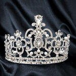 (พร้อมส่ง) เทียร่า 242 ขาว มงกุฎนางงาม มงกุฎเจ้าหญิง งานสวย ปราณีต QCเพชรทุกเม็ด สินค้าพร้อมส่งจากไทย