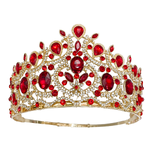 (พร้อมส่งจากไทย) มงกุฏ 105 สีแดง มงกุฎนางงาม มงกุฎเพชร มงกุฎประกวด สินค้าพร้อมส่ง ไม่ต้องรอนาน งานพรีเมี่ยม