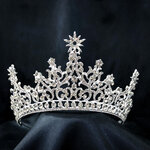 (พร้อมส่ง) เทียร่า 266 สีเงิน