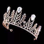 (พร้อมส่ง) เทียร่า 129 สีทอง มงกุฎนางงาม มงกุฎเจ้าหญิง งานสวย ปราณีต QCเพชรทุกเม็ด สินค้าพร้อมส่งจากไทย