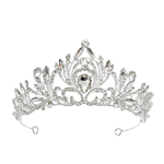 (พร้อมส่ง) เทียร่า 331 สีเงิน มงกุฎนางงาม งานสวย ปราณีต QCเพชรทุกเม็ด สินค้าพร้อมส่งจากไทย