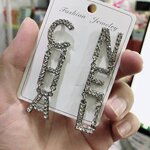 (พร้อมส่ง) ต่างหู 140 (เข็ม) ต่างหูแบรนด์เนม