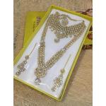 (พร้อมส่ง) เครื่องประดับอินเดีย 011 สีขาว