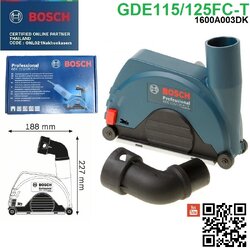 กาดดูดฝุ่น GDE115/125FC-T ใช้กับหินเจียร5" เท่านั้น BOSCH