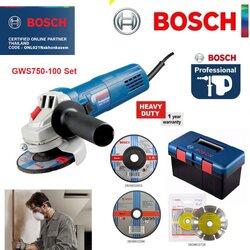 หินเจียร4" GWS750-100 Set BOSCH