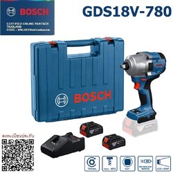 บล็อกแบต18V GDS18V-780 KIT BOSCH 06019P40K1