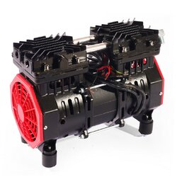 มอเตอร์ปั๊มลมออยฟรี 550W / 220V พร้อมคอนพร้อมขา