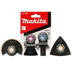 ชุดใบมัลติทูล4ตัวชุด MAKITA B-67496 สำหรับงานกระเบื้อง