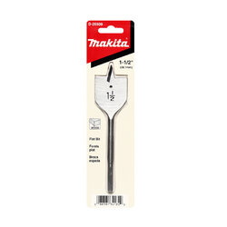 ดอกเจาะไม้ใบพาย 1-1/2″x6-1/2″ (38.1mm) ก้านกลม D-26509 MAKITA