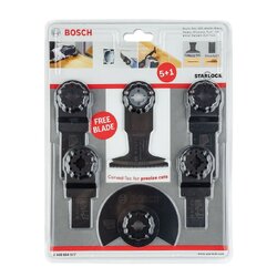 ชุดใบมัลติทูล6ชิ้น BOSCH 2608664677