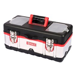 POLO กล่องเครื่องมือสเตนเลส 16 นิ้ว รุ่น SS16