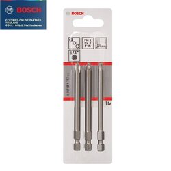 ดอกไขควงPH2x89 / PZ2x89 / T25x89 BOSCH 2607001767