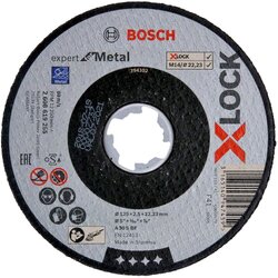 ใบตัด5"X2.5mm. Expert Metal BOSCH X-LOCK