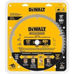 ใบเลื่อยวงเดือน 12"x60T DEWALT DW3126