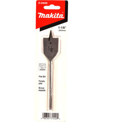ดอกเจาะไม้ใบพาย 1-1/8″x6-1/2″ (28.6mm) ก้านกลม D-24636 MAKITA