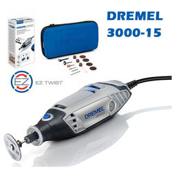 เครื่องเจียรมือ รุ่น 3000-N/15 พร้อมอุปกรณ์เสริม 15 ชิ้น DREMEL