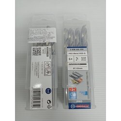 ดอกเจาะเหล็ก HSS-G 3/8 (9.5mm.) BOSCH (5ดอก/แพค) 2608585456