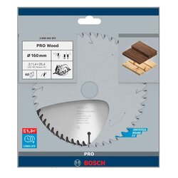 ใบเลื่อยวงเดือนตัดไม้ Expert 6"x60T BOSCH 2608642972