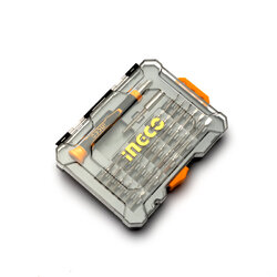 INGCO ชุดดอกไขควงพร้อมด้าม 32 ชิ้น รุ่น HKSDB0348