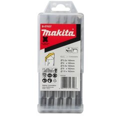 ชุดดอกสว่าน ดอกสว่านโรตารี่ SDS-PLUS (เจาะปูน/คอนกรีต) แบบ 5 ตัว/ชุด B-57037 MAKITA
