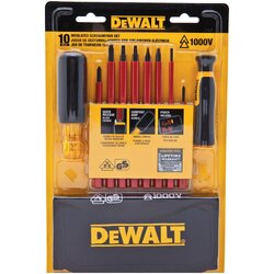 DEWALT ชุดไขควงกันไฟดูดDEWALT 8 ชิ้น DWHT66417