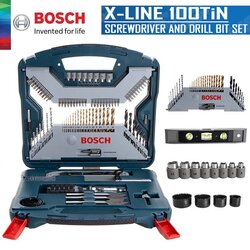 ชุดดอกสว่าน+เครื่องมือ X-LINE100TiN BOSCH #2607017397
