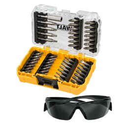 ชุดดอกไขควง47ชิ้น พร้อมแว่นตา DT70703 DEWALT