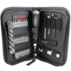 ชุดกระเป๋าเครื่องมือ38ตัวชุด BOSCH #2607017511