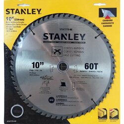 ใบเลื่อยวงเดือน10"x60T STA7770 STANLEY