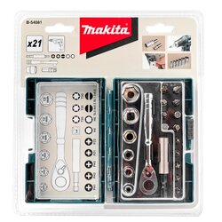 ชุดบล็อกมินิ21ตัวชุด B-54081 MAKITA