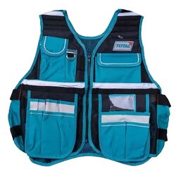 เสื้อกั๊ก เสื้อใส่เครื่องมือช่าง รุ่น TTVT1601 (Tool Vest) TOTAL เสื้อเครื่องมือ เสื้อช่าง