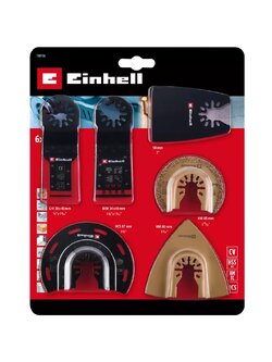 Einhell ชุดใบมัลติทูล 6ชิ้น 708106