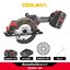 เลื่อยวงเดือนไร้สาย 5.5" 20V OCS827-M1 OSUKA (การ์ดบังใบใหม่)