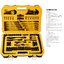 ชุดบล็อก184ชิ้น DWMT45184-1 DEWALT