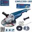 หินเจียรไฟฟ้า7" GWS2200-180 BOSCH Professional 06018C00K0