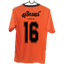 เสื้อกีฬา สีส้ม สกรีน สุรินทร์ เบอร์ 2-16 Size : L, XL