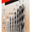MAKITA ดอกเจาะไม้ก้านหกเหลี่ม 1/4 (7 Pcs/Set) D-62371
