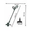เครื่องตัดหญ้าไฟฟ้า แบบตลับเอ็น EASYGRASSCUT23 BOSCH 06008C1H01